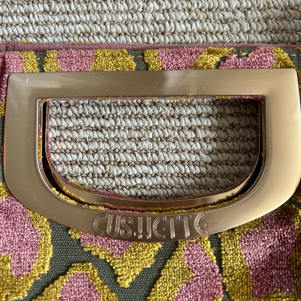 Cushe Pink and Gold Women's Bag